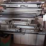 LOTE 161 - DIVERSOS MÓVEIS MODULARES (PALETES NÃO INCLUSO). (NO ESTADO EM QUE SE ENCONTRA. SUJEITO A AVARIAS OCULTAS/VISÍVEIS.)