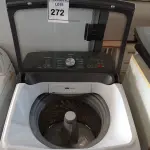 LOTE 272 - 01MÁQUINA DE LAVAR BRASTEMP 12KG 220V (WASHER). (NO ESTADO EM QUE SE ENCONTRA. SUJEITO A AVARIAS OCULTAS/VISÍVEIS.) BH1518X