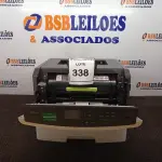 LOTE 338 - 01 LEXMARK MS610N. (NO ESTADO EM QUE SE ENCONTRA. SUJEITO A AVARIAS OCULTAS/VISÍVEIS.)