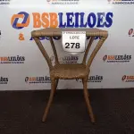 LOTE 278 - 01 GARDEN END TABLE. (MESA DE CANTO DE JARDIM) (NO ESTADO EM QUE SE ENCONTRA. SUJEITO A AVARIAS OCULTAS/VISÍVEIS.) BH1542J