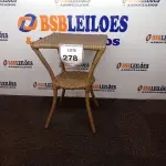 LOTE 278 - 01 GARDEN END TABLE. (MESA DE CANTO DE JARDIM) (NO ESTADO EM QUE SE ENCONTRA. SUJEITO A AVARIAS OCULTAS/VISÍVEIS.) BH1542J