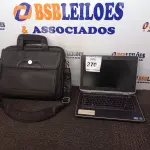 LOTE 270 - 01 NOTEBOOK DELL CORE I5 COM BOLSA. (NO ESTADO EM QUE SE ENCONTRA. SUJEITO A AVARIAS OCULTAS/VISÍVEIS.)