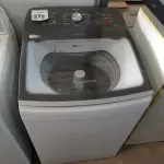 LOTE 272 - 01MÁQUINA DE LAVAR BRASTEMP 12KG 220V (WASHER). (NO ESTADO EM QUE SE ENCONTRA. SUJEITO A AVARIAS OCULTAS/VISÍVEIS.) BH1518X