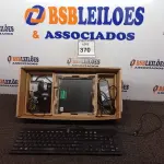 LOTE 370 - 01 CPU HP, MOUSE, TECLADO E CARREGADOR. (NO ESTADO EM QUE SE ENCONTRA. SUJEITO A AVARIAS OCULTAS/VISÍVEIS.) BD0083S