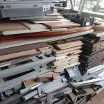 LOTE 413 - DIVERSOS MÓVEIS MODULARES (PALETE NÃO INCLUSO). (NO ESTADO EM QUE SE ENCONTRA. SUJEITO A AVARIAS OCULTAS/VISÍVEIS.)