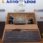 LOTE 216 - 01 CPU HP, MOUSE, TECLADO E CARREGADOR. (NO ESTADO EM QUE SE ENCONTRA. SUJEITO A AVARIAS OCULTAS/VISÍVEIS.) BD0076R