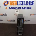 LOTE 366 - 01 CPU DELL CORE I5 8GB -CD0001051958. (NO ESTADO EM QUE SE ENCONTRA. SUJEITO A AVARIAS OCULTAS/VISÍVEIS.)