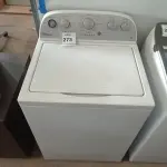 LOTE 273 - 01 MÁQUINA DE LAVAR WHIRLPOOL 110V (WASHER).  (NO ESTADO EM QUE SE ENCONTRA. SUJEITO A AVARIAS OCULTAS/VISÍVEIS.) AV9667T