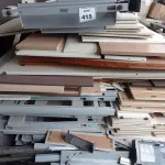 LOTE 413 - DIVERSOS MÓVEIS MODULARES (PALETE NÃO INCLUSO). (NO ESTADO EM QUE SE ENCONTRA. SUJEITO A AVARIAS OCULTAS/VISÍVEIS.)