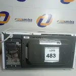 LOTE 483 - 01 MICRO-ONDAS LG 110V. (NO ESTADO EM QUE SE ENCONTRA. SUJEITO A AVARIAS OCULTAS/VISÍVEIS.) AV9350L