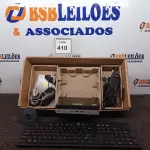 LOTE 410 - 01 CPU HP, MOUSE, TECLADO E CARREGADOR. (NO ESTADO EM QUE SE ENCONTRA. SUJEITO A AVARIAS OCULTAS/VISÍVEIS.) BD0558S