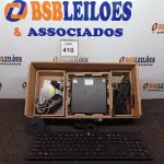 LOTE 410 - 01 CPU HP, MOUSE, TECLADO E CARREGADOR. (NO ESTADO EM QUE SE ENCONTRA. SUJEITO A AVARIAS OCULTAS/VISÍVEIS.) BD0558S