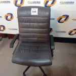 LOTE 549 - 01 CADEIRA DE ESCRITÓRIO. (NO ESTADO EM QUE SE ENCONTRA. SUJEITO A AVARIAS OCULTAS/VISÍVEIS.)