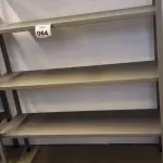 LOTE 064 - 01 ESTANTE DE FERRO COM 04 PRATELEIRAS. (NO ESTADO) ATENÇÃO! FAZER A VISITAÇÃO ANTES DE ARREMATAR, NÃO SABEMOS SE FUNCIONA. LEILÃO NÃO TEM GARANTIA E NEM DEVOLUÇÃO, SUJEITO A POSSÍVEIS AVARIAS VISÍVEIS/OCULTAS E/OU AUSÊNCIA DE COMPONENTES.