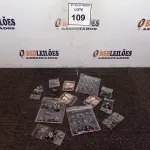 LOTE 109 - 01 LOTE COM PIRCING DIVERSOS.  (NO ESTADO) ATENÇÃO! FAZER A VISITAÇÃO ANTES DE ARREMATAR, NÃO SABEMOS SE FUNCIONA. LEILÃO NÃO TEM GARANTIA E NEM DEVOLUÇÃO, SUJEITO A POSSÍVEIS AVARIAS VISÍVEIS/OCULTAS E/OU AUSÊNCIA DE COMPONENTES.
