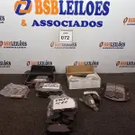 LOTE 072 - 01 LOTE COM JOGOS DE PASTILHA DE FREIO DIANTEIRO DO VOLVO XC60, SUBARU OUTBACK, MUSTANG 2011 TRASEIRA, TOYOTA CANRY, LEXU NX/RX.  (NO ESTADO) ATENÇÃO! FAZER A VISITAÇÃO ANTES DE ARREMATAR, NÃO SABEMOS SE FUNCIONA. LEILÃO NÃO TEM GARANTIA E NEM DEVOLUÇÃO, SUJEITO A POSSÍVEIS AVARIAS VISÍVEIS/OCULTAS E/OU AUSÊNCIA DE COMPONENTES.