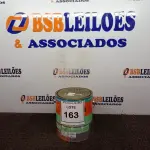 LOTE 163 - 01 LATA DE TINTA ESMALTE PARA MADEIRA E METAIS SUVINIL BRILHANTE PLATINA 3,6LITROS. (NO ESTADO) ATENÇÃO! FAZER A VISITAÇÃO ANTES DE ARREMATAR, NÃO SABEMOS SE FUNCIONA. LEILÃO NÃO TEM GARANTIA E NEM DEVOLUÇÃO, SUJEITO A POSSÍVEIS AVARIAS VISÍVEIS/OCULTAS E/OU AUSÊNCIA DE COMPONENTES.