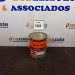LOTE 183 - 01 LATA DE TINTA ESMALTE PARA MADEIRAS E METAIS INTERIOR\EXTERIOR 3,6L BRIL COLORADO MARCA SUVINIL. (NOVO) (NO ESTADO) ATENÇÃO! FAZER A VISITAÇÃO ANTES DE ARREMATAR, NÃO SABEMOS SE FUNCIONA. LEILÃO NÃO TEM GARANTIA E NEM DEVOLUÇÃO, SUJEITO A POSSÍVEIS AVARIAS VISÍVEIS/OCULTAS E/OU AUSÊNCIA DE COMPONENTES.