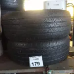 LOTE 179 - 02 PNEUS 255/55ARO 18 MEIA VIDA. (NO ESTADO) ATENÇÃO! FAZER A VISITAÇÃO ANTES DE ARREMATAR, NÃO SABEMOS SE FUNCIONA. LEILÃO NÃO TEM GARANTIA E NEM DEVOLUÇÃO, SUJEITO A POSSÍVEIS AVARIAS VISÍVEIS/OCULTAS E/OU AUSÊNCIA DE COMPONENTES.