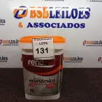 LOTE 131 - 01 BALDE DE TINTA RENOCRIL SELADOR ACRÍLICO NA COR BRANCO NEVE 16L. (NO ESTADO) ATENÇÃO! FAZER A VISITAÇÃO ANTES DE ARREMATAR, NÃO SABEMOS SE FUNCIONA. LEILÃO NÃO TEM GARANTIA E NEM DEVOLUÇÃO, SUJEITO A POSSÍVEIS AVARIAS VISÍVEIS/OCULTAS E/OU AUSÊNCIA DE COMPONENTES.