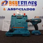 LOTE 052 - 01 FURADEIRA/PARAFUSADEIRA YQ. (NO ESTADO) ATENÇÃO! FAZER A VISITAÇÃO ANTES DE ARREMATAR, NÃO SABEMOS SE FUNCIONA. LEILÃO NÃO TEM GARANTIA E NEM DEVOLUÇÃO, SUJEITO A POSSÍVEIS AVARIAS VISÍVEIS/OCULTAS E/OU AUSÊNCIA DE COMPONENTES.