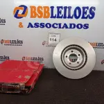 LOTE 114 - 01 KIT DE DISCOS DE FREIO MACAN, AUDI Q5-BREMBO E PORSCHE. (NO ESTADO) ATENÇÃO! FAZER A VISITAÇÃO ANTES DE ARREMATAR, NÃO SABEMOS SE FUNCIONA. LEILÃO NÃO TEM GARANTIA E NEM DEVOLUÇÃO, SUJEITO A POSSÍVEIS AVARIAS VISÍVEIS/OCULTAS E/OU AUSÊNCIA DE COMPONENTES.