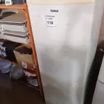 LOTE 119 - 01 GELADEIRA CONSUL 350 L. (NO ESTADO) ATENÇÃO! FAZER A VISITAÇÃO ANTES DE ARREMATAR, NÃO SABEMOS SE FUNCIONA. LEILÃO NÃO TEM GARANTIA E NEM DEVOLUÇÃO, SUJEITO A POSSÍVEIS AVARIAS VISÍVEIS/OCULTAS E/OU AUSÊNCIA DE COMPONENTES.