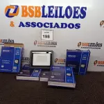 LOTE 198 - 05 REFLETORES DE LED AMBIENTES EXTERNOS 100W. (NOVO) (NO ESTADO) ATENÇÃO! FAZER A VISITAÇÃO ANTES DE ARREMATAR, NÃO SABEMOS SE FUNCIONA. LEILÃO NÃO TEM GARANTIA E NEM DEVOLUÇÃO, SUJEITO A POSSÍVEIS AVARIAS VISÍVEIS/OCULTAS E/OU AUSÊNCIA DE COMPONENTES.