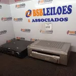 LOTE 222 - 01 DVR 16 CANAIS E 01 RECEVEIR SONY.  (NO ESTADO) ATENÇÃO! FAZER A VISITAÇÃO ANTES DE ARREMATAR, NÃO SABEMOS SE FUNCIONA. LEILÃO NÃO TEM GARANTIA E NEM DEVOLUÇÃO, SUJEITO A POSSÍVEIS AVARIAS VISÍVEIS/OCULTAS E/OU AUSÊNCIA DE COMPONENTES.