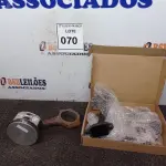 LOTE 070 - 01 JOGO DE BOBINA DE IGNIÇÃO JOURNEY GRAND CARAVAN 3,6 V6 2011 A A2016 E KIT DE PISTÃO E ANÉIS CHRYSLER 300C PESNTASTAR MOPAR. (NO ESTADO) ATENÇÃO! FAZER A VISITAÇÃO ANTES DE ARREMATAR, NÃO SABEMOS SE FUNCIONA. LEILÃO NÃO TEM GARANTIA E NEM DEVOLUÇÃO, SUJEITO A POSSÍVEIS AVARIAS VISÍVEIS/OCULTAS E/OU AUSÊNCIA DE COMPONENTES.