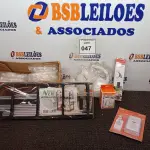 LOTE 047 - 01 LOTE COM SACOLAS PLÁSTICAS, EXTENSOR DE TORNEIRA, CARRILHO DE PORTA DE MOVIMENTO, SUPORTE PARA CELULAR, CAMPAINHA E 01 SAPATEIRA DESMONTADA.   (NO ESTADO) ATENÇÃO! FAZER A VISITAÇÃO ANTES DE ARREMATAR, NÃO SABEMOS SE FUNCIONA. LEILÃO NÃO TEM GARANTIA E NEM DEVOLUÇÃO, SUJEITO A POSSÍVEIS AVARIAS VISÍVEIS/OCULTAS E/OU AUSÊNCIA DE COMPONENTES.