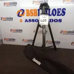 LOTE 025 - 01 TRIPÉ PARA CÂMERA TOMATE MTG-3016. (NO ESTADO) ATENÇÃO! FAZER A VISITAÇÃO ANTES DE ARREMATAR, NÃO SABEMOS SE FUNCIONA. LEILÃO NÃO TEM GARANTIA E NEM DEVOLUÇÃO, SUJEITO A POSSÍVEIS AVARIAS VISÍVEIS/OCULTAS E/OU AUSÊNCIA DE COMPONENTES.