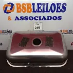 LOTE 240 - 01 CUBA INOX N2 ACO 430 3.1/2 56X34X14 MARCA FABRINOX (NOVO). (NO ESTADO) ATENÇÃO! FAZER A VISITAÇÃO ANTES DE ARREMATAR, NÃO SABEMOS SE FUNCIONA. LEILÃO NÃO TEM GARANTIA E NEM DEVOLUÇÃO, SUJEITO A POSSÍVEIS AVARIAS VISÍVEIS/OCULTAS E/OU AUSÊNCIA DE COMPONENTES.