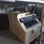 LOTE 137 - 01 IMPRESSORA MULTIFUNCIONAL MODELO MFC-9320 CW MARCA BROTHER. (NO ESTADO) ATENÇÃO! FAZER A VISITAÇÃO ANTES DE ARREMATAR, NÃO SABEMOS SE FUNCIONA. LEILÃO NÃO TEM GARANTIA E NEM DEVOLUÇÃO, SUJEITO A POSSÍVEIS AVARIAS VISÍVEIS/OCULTAS E/OU AUSÊNCIA DE COMPONENTES.