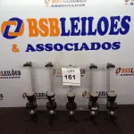 LOTE 161 - 05 DOSADORES DE BEBIDAS. (NO ESTADO) ATENÇÃO! FAZER A VISITAÇÃO ANTES DE ARREMATAR, NÃO SABEMOS SE FUNCIONA. LEILÃO NÃO TEM GARANTIA E NEM DEVOLUÇÃO, SUJEITO A POSSÍVEIS AVARIAS VISÍVEIS/OCULTAS E/OU AUSÊNCIA DE COMPONENTES.