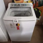 LOTE 118 - 01 MÁQUINA DE LAVAR ROUPAS PANASONIC 16KG 220VOLTS.  (NO ESTADO) ATENÇÃO! FAZER A VISITAÇÃO ANTES DE ARREMATAR, NÃO SABEMOS SE FUNCIONA. LEILÃO NÃO TEM GARANTIA E NEM DEVOLUÇÃO, SUJEITO A POSSÍVEIS AVARIAS VISÍVEIS/OCULTAS E/OU AUSÊNCIA DE COMPONENTES.