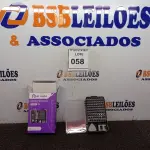 LOTE 058 - 01 CONJUNTO DE CHAVES DE FENDA MULTIFUNCIONAL. (NO ESTADO) ATENÇÃO! FAZER A VISITAÇÃO ANTES DE ARREMATAR, NÃO SABEMOS SE FUNCIONA. LEILÃO NÃO TEM GARANTIA E NEM DEVOLUÇÃO, SUJEITO A POSSÍVEIS AVARIAS VISÍVEIS/OCULTAS E/OU AUSÊNCIA DE COMPONENTES.