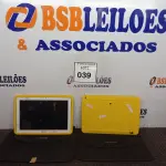 LOTE 039 - 01 TABLET 3G DE 16GB COM WIFI MARCA SAMSUNG SEM CARREGADOR. (NO ESTADO) ATENÇÃO! FAZER A VISITAÇÃO ANTES DE ARREMATAR, NÃO SABEMOS SE FUNCIONA. LEILÃO NÃO TEM GARANTIA E NEM DEVOLUÇÃO, SUJEITO A POSSÍVEIS AVARIAS VISÍVEIS/OCULTAS E/OU AUSÊNCIA DE COMPONENTES.