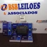 LOTE 203 - 05 REFLETORES DE LED AMBIENTES EXTERNOS 100W. (NOVO) (NO ESTADO) ATENÇÃO! FAZER A VISITAÇÃO ANTES DE ARREMATAR, NÃO SABEMOS SE FUNCIONA. LEILÃO NÃO TEM GARANTIA E NEM DEVOLUÇÃO, SUJEITO A POSSÍVEIS AVARIAS VISÍVEIS/OCULTAS E/OU AUSÊNCIA DE COMPONENTES.