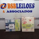 LOTE 003 - 02 JOGOS DE CAMA QUEEN MICRO PERCAL LENÇOL COM ELÁSTICO 1,58M X 1,98M X0,45M DE ALTURA E 02 FRONHAS 0,50M X 0,70M.  (NO ESTADO) ATENÇÃO! FAZER A VISITAÇÃO ANTES DE ARREMATAR, NÃO SABEMOS SE FUNCIONA. LEILÃO NÃO TEM GARANTIA E NEM DEVOLUÇÃO, SUJEITO A POSSÍVEIS AVARIAS VISÍVEIS/OCULTAS E/OU AUSÊNCIA DE COMPONENTES.