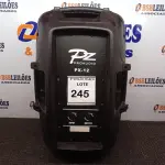 LOTE 245 - 01 CAIXA DE SOM PASSIVA MARCA PZ PRO ÁUDIO. (NO ESTADO) ATENÇÃO! FAZER A VISITAÇÃO ANTES DE ARREMATAR, NÃO SABEMOS SE FUNCIONA. LEILÃO NÃO TEM GARANTIA E NEM DEVOLUÇÃO, SUJEITO A POSSÍVEIS AVARIAS VISÍVEIS/OCULTAS E/OU AUSÊNCIA DE COMPONENTES.
