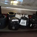 LOTE 223 - 08 BASES PARA LIQUIDIFICADORES. (NO ESTADO) ATENÇÃO! FAZER A VISITAÇÃO ANTES DE ARREMATAR, NÃO SABEMOS SE FUNCIONA. LEILÃO NÃO TEM GARANTIA E NEM DEVOLUÇÃO, SUJEITO A POSSÍVEIS AVARIAS VISÍVEIS/OCULTAS E/OU AUSÊNCIA DE COMPONENTES.