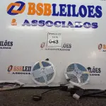 LOTE 043 - 03 FITAS DE LED RGB E 01 ADAPTADOR VGA PARA HDMI. (NO ESTADO) ATENÇÃO! FAZER A VISITAÇÃO ANTES DE ARREMATAR, NÃO SABEMOS SE FUNCIONA. LEILÃO NÃO TEM GARANTIA E NEM DEVOLUÇÃO, SUJEITO A POSSÍVEIS AVARIAS VISÍVEIS/OCULTAS E/OU AUSÊNCIA DE COMPONENTES.