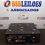 LOTE 185 - 01 RECEIVER HERMAN KARDON 110VOLTS.  (NO ESTADO) ATENÇÃO! FAZER A VISITAÇÃO ANTES DE ARREMATAR, NÃO SABEMOS SE FUNCIONA. LEILÃO NÃO TEM GARANTIA E NEM DEVOLUÇÃO, SUJEITO A POSSÍVEIS AVARIAS VISÍVEIS/OCULTAS E/OU AUSÊNCIA DE COMPONENTES.