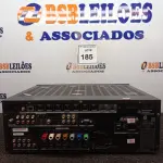 LOTE 185 - 01 RECEIVER HERMAN KARDON 110VOLTS.  (NO ESTADO) ATENÇÃO! FAZER A VISITAÇÃO ANTES DE ARREMATAR, NÃO SABEMOS SE FUNCIONA. LEILÃO NÃO TEM GARANTIA E NEM DEVOLUÇÃO, SUJEITO A POSSÍVEIS AVARIAS VISÍVEIS/OCULTAS E/OU AUSÊNCIA DE COMPONENTES.