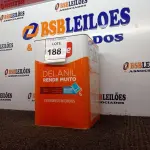 LOTE 188 - 01 LATA DE TINTA IQUINE DELANIL EXTERIOR E INTERIOR BASE P FOSCO 18 L. (NO ESTADO) ATENÇÃO! FAZER A VISITAÇÃO ANTES DE ARREMATAR, NÃO SABEMOS SE FUNCIONA. LEILÃO NÃO TEM GARANTIA E NEM DEVOLUÇÃO, SUJEITO A POSSÍVEIS AVARIAS VISÍVEIS/OCULTAS E/OU AUSÊNCIA DE COMPONENTES.