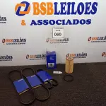 LOTE 060 - 03 CORREIAS DO VOLVO PARA EMBARCAÇÃO E 01 FILTRO DE ÓLEO VOLVO PENTA. (NO ESTADO) ATENÇÃO! FAZER A VISITAÇÃO ANTES DE ARREMATAR, NÃO SABEMOS SE FUNCIONA. LEILÃO NÃO TEM GARANTIA E NEM DEVOLUÇÃO, SUJEITO A POSSÍVEIS AVARIAS VISÍVEIS/OCULTAS E/OU AUSÊNCIA DE COMPONENTES.