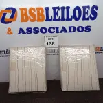 LOTE 138 - 02 JOGOS DE CAMA QUEEN MICRO PERCAL LENÇOL COM ELÁSTICO 1,58M X 1,98M X0,45M DE ALTURA E 02 FRONHAS 0,50M X 0,70M.  (NO ESTADO) ATENÇÃO! FAZER A VISITAÇÃO ANTES DE ARREMATAR, NÃO SABEMOS SE FUNCIONA. LEILÃO NÃO TEM GARANTIA E NEM DEVOLUÇÃO, SUJEITO A POSSÍVEIS AVARIAS VISÍVEIS/OCULTAS E/OU AUSÊNCIA DE COMPONENTES.