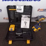 LOTE 038 - 01 CHAVE DE IMPACTO WETOKE COM 02 BATERIA E ACESSÓRIOS E MALETA. (NO ESTADO) ATENÇÃO! FAZER A VISITAÇÃO ANTES DE ARREMATAR, NÃO SABEMOS SE FUNCIONA. LEILÃO NÃO TEM GARANTIA E NEM DEVOLUÇÃO, SUJEITO A POSSÍVEIS AVARIAS VISÍVEIS/OCULTAS E/OU AUSÊNCIA DE COMPONENTES.