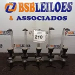 LOTE 210 - 05 DOSADORES DE BEBIDAS. (NO ESTADO) ATENÇÃO! FAZER A VISITAÇÃO ANTES DE ARREMATAR, NÃO SABEMOS SE FUNCIONA. LEILÃO NÃO TEM GARANTIA E NEM DEVOLUÇÃO, SUJEITO A POSSÍVEIS AVARIAS VISÍVEIS/OCULTAS E/OU AUSÊNCIA DE COMPONENTES.